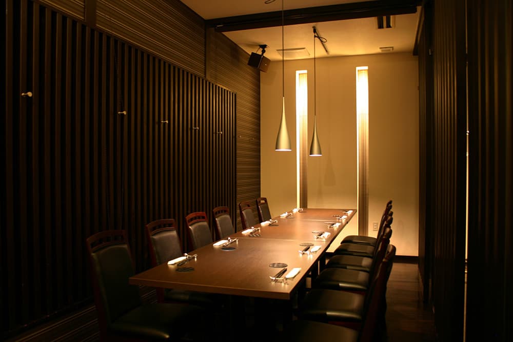 16名様までの個室貸切プラン